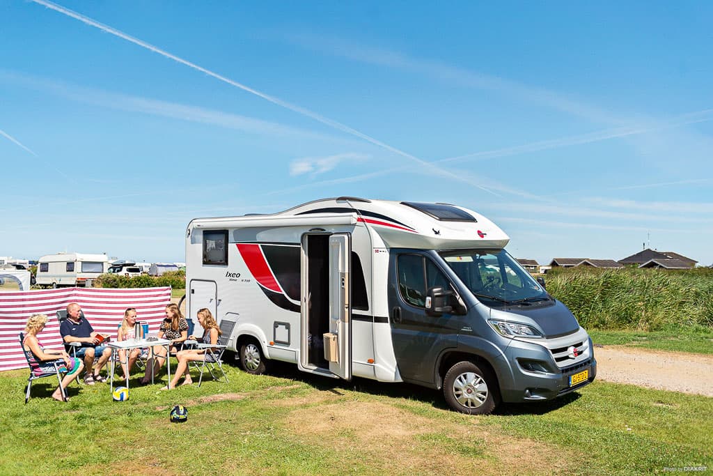 Lakolk Strand Camping - Rømø. Camping in Dänemark mit dem Wohnmobil an der Küste.